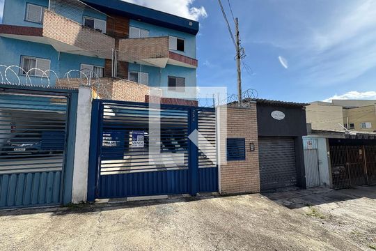 Fachada + plaquinha de apartamento à venda com 2 quartos, 51m² em Vila Aquilino, Santo André