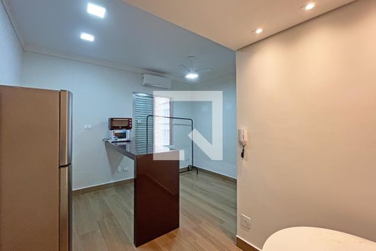 Studio  de kitnet/studio para alugar com 1 quarto, 22m² em José Menino, Santos