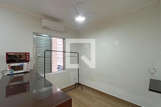 Studio  de kitnet/studio para alugar com 1 quarto, 22m² em José Menino, Santos