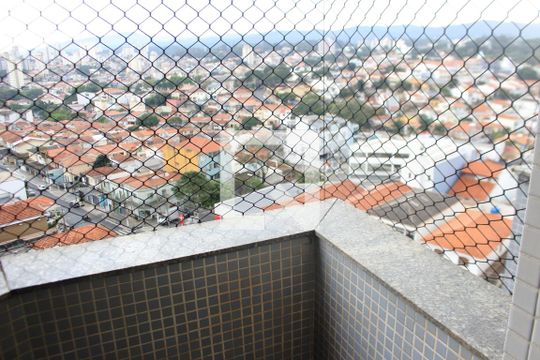 Varanda da Suíte 1 de apartamento à venda com 4 quartos, 189m² em Água Fria, São Paulo
