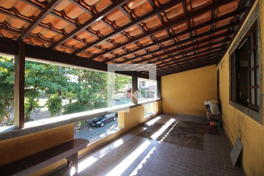 Casa 1: Varanda de casa de condomínio à venda com 4 quartos, 374m² em Taquara, Rio de Janeiro