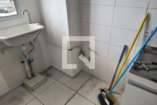 Cozinha e Área de Serviço de apartamento à venda com 2 quartos, 54m² em Jardim Riacho das Pedras, Contagem