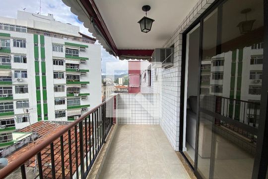 Varanda  de apartamento à venda com 3 quartos, 94m² em Méier, Rio de Janeiro
