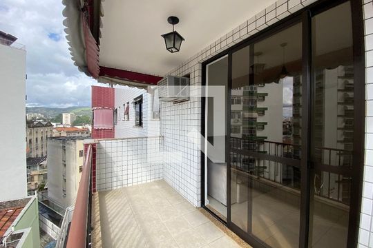 Varanda  de apartamento à venda com 3 quartos, 94m² em Méier, Rio de Janeiro