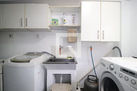 Casa 2 - Àrea de serviço de casa à venda com 3 quartos, 348m² em Vila Alzira, Santo André