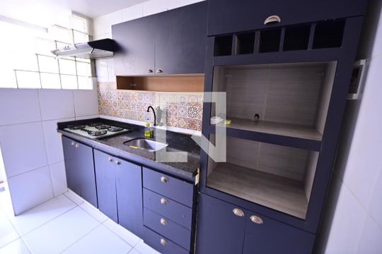 Cozinha de apartamento à venda com 3 quartos, 62m² em Vila Jaragua, Goiânia