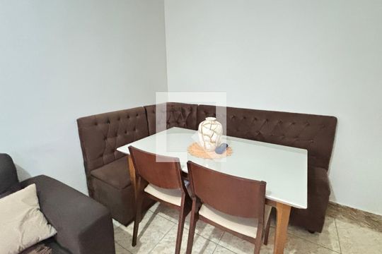 Sala de Jantar de apartamento à venda com 2 quartos, 80m² em Vila Tibiriçá, Santo André