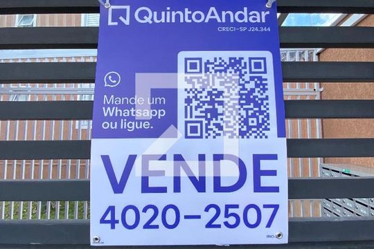 Placa  de apartamento à venda com 2 quartos, 40m² em Vila Santa Teresa (zona Leste), São Paulo