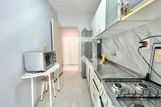 Cozinha de apartamento à venda com 2 quartos, 106m² em Vila Rosa, Novo Hamburgo