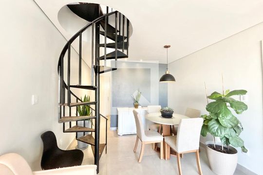 Sala de apartamento à venda com 2 quartos, 106m² em Vila Rosa, Novo Hamburgo