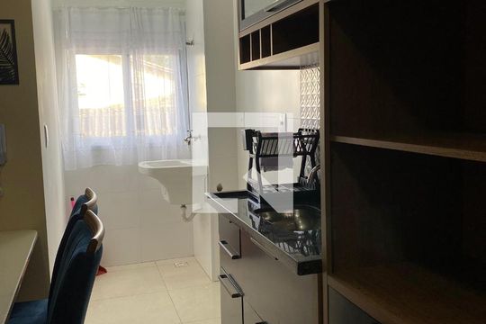 Cozinha de apartamento para alugar com 2 quartos, 35m² em Itaquera, São Paulo