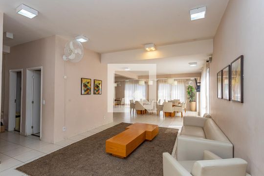 Área comum - Salão de festas de apartamento para alugar com 2 quartos, 44m² em Canhema, Diadema