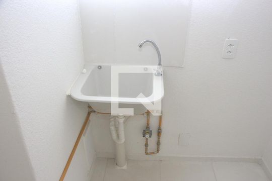 Cozinha e Área de Serviço de apartamento à venda com 2 quartos, 34m² em Veleiros, São Paulo