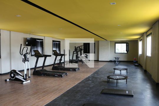 Área comum - Academia de apartamento para alugar com 2 quartos, 38m² em Tatuapé, São Paulo