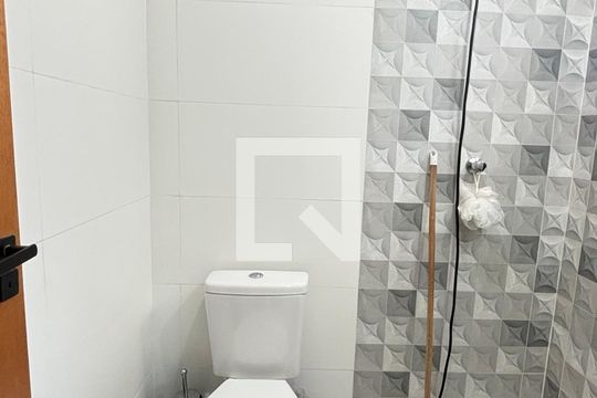 Banheiro da Suíte de apartamento à venda com 2 quartos, 106m² em Casa Branca, Santo André