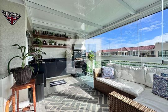 Varanda da Sala de apartamento à venda com 3 quartos, 174m² em Recreio dos Bandeirantes, Rio de Janeiro