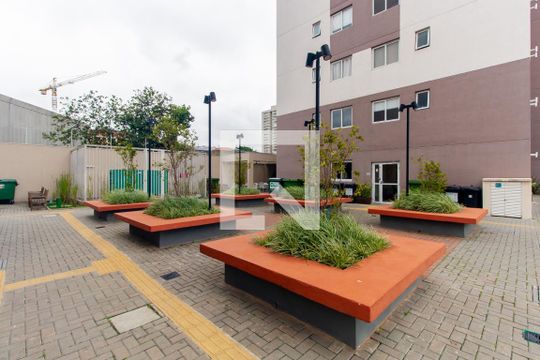 Área comum de apartamento para alugar com 2 quartos, 45m² em Vila Prudente, São Paulo