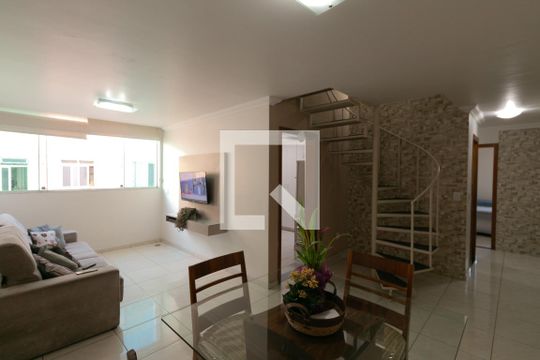 Sala de apartamento à venda com 4 quartos, 180m² em Castelo, Belo Horizonte