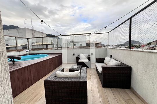 Piscina de apartamento para alugar com 3 quartos, 165m² em Freguesia (jacarepaguá), Rio de Janeiro
