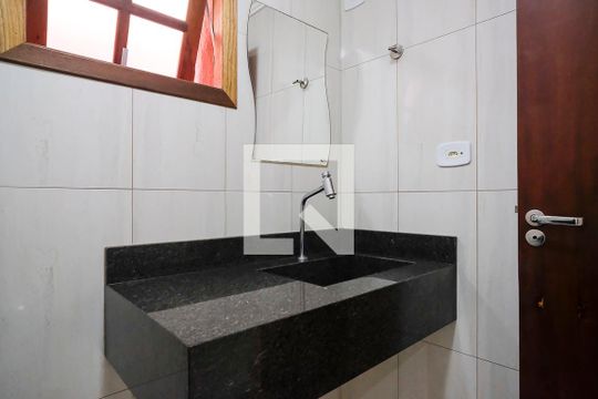 Lavabo de casa à venda com 3 quartos, 203m² em Jardim, Santo André