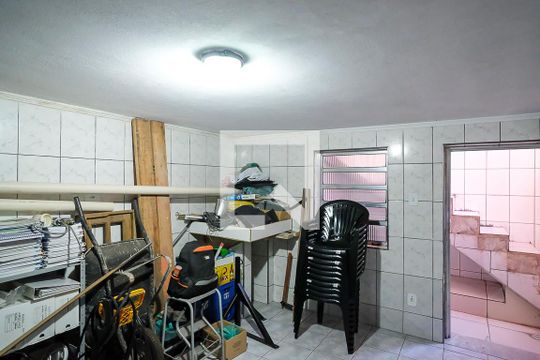 Área de serviço de casa à venda com 3 quartos, 203m² em Jardim, Santo André