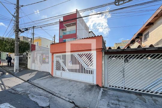 Fachada + plaquinha de casa à venda com 3 quartos, 203m² em Jardim, Santo André