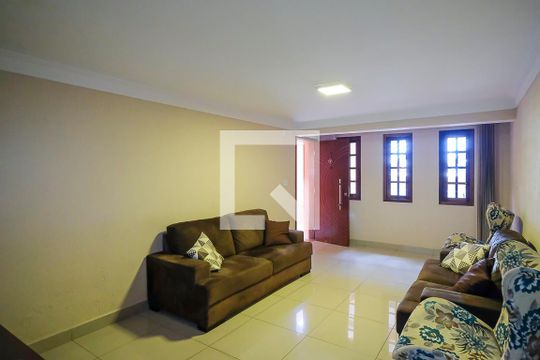 Sala de casa à venda com 3 quartos, 203m² em Jardim, Santo André