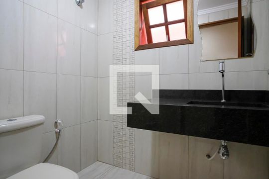 Lavabo de casa à venda com 3 quartos, 203m² em Jardim, Santo André