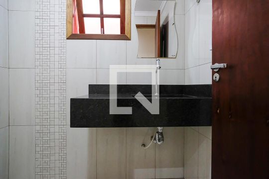 Lavabo de casa à venda com 3 quartos, 203m² em Jardim, Santo André