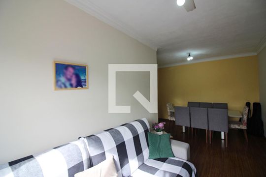 Sala  de apartamento à venda com 2 quartos, 78m² em Vila Santa Luzia, São Bernardo do Campo