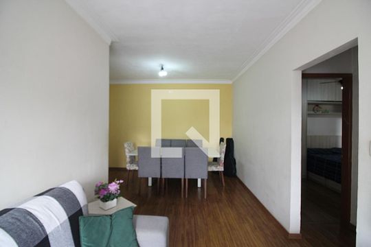 Sala  de apartamento à venda com 2 quartos, 78m² em Vila Santa Luzia, São Bernardo do Campo