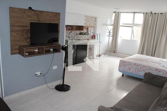 Sala de apartamento para alugar com 1 quarto, 39m² em Centro Histórico de São Paulo, São Paulo