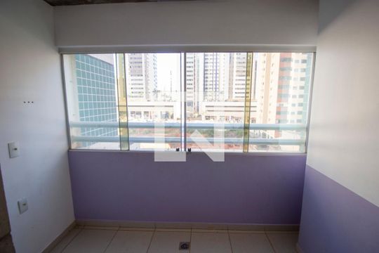 Varanda - Sala de apartamento à venda com 3 quartos, 77m² em  Águas Claras, Brasília