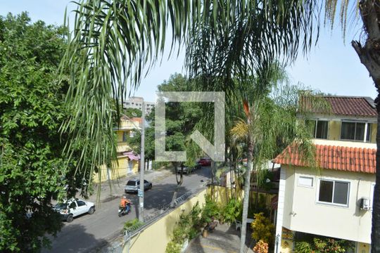 Vista do Terraço de casa de condomínio à venda com 3 quartos, 112m² em Taquara, Rio de Janeiro