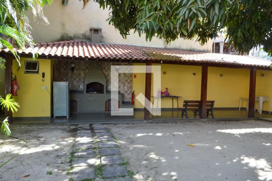 Área comum - Churrasqueira de casa de condomínio à venda com 3 quartos, 112m² em Taquara, Rio de Janeiro