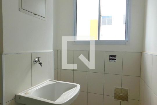Área de Serviço de apartamento para alugar com 2 quartos, 46m² em Dona Edith de Campos Favero, Paulínia