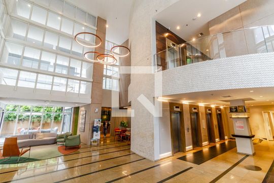 Área comum - Recepção de kitnet/studio à venda com 1 quarto, 30m² em Cerqueira César, São Paulo