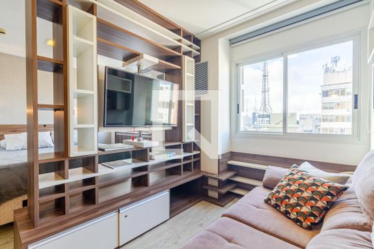 Studio de kitnet/studio à venda com 1 quarto, 30m² em Cerqueira César, São Paulo