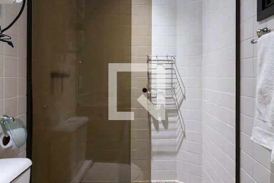 Banheiro Social de apartamento à venda com 1 quarto, 45m² em Ipanema, Rio de Janeiro