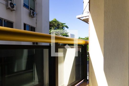Varanda da sala de apartamento à venda com 1 quarto, 45m² em Ipanema, Rio de Janeiro