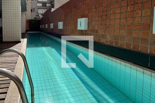 Área comum - Piscina de apartamento à venda com 1 quarto, 45m² em Ipanema, Rio de Janeiro