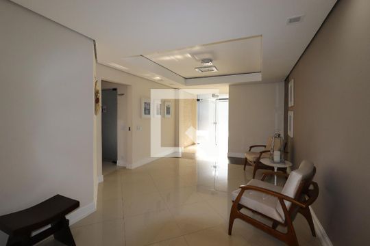 Área Comum - Hall de apartamento à venda com 4 quartos, 137m² em Vila Assunção, Santo André