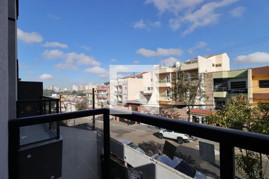Sacada da Suíte de apartamento à venda com 2 quartos, 55m² em Utinga, Santo André