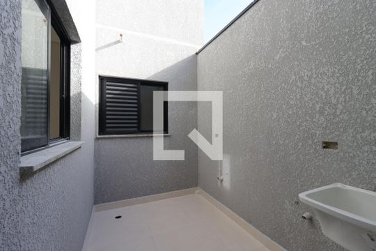 Área de Serviço de apartamento à venda com 2 quartos, 55m² em Utinga, Santo André