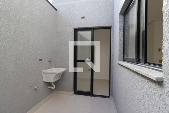 Área de Serviço de apartamento à venda com 2 quartos, 55m² em Utinga, Santo André