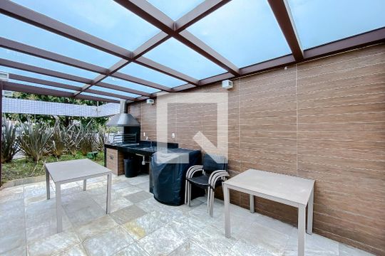 Área comum - Churrasqueira de apartamento para alugar com 1 quarto, 55m² em Vila Regente Feijó, São Paulo