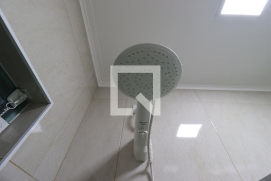 Banheiro da Suíte - Chuveiro de casa à venda com 2 quartos, 145m² em Parque Capuava, Santo André