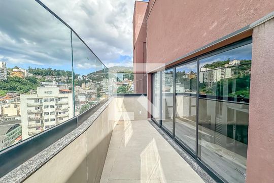 Área comum de kitnet/studio à venda com 1 quarto, 31m² em Santa Teresa, Rio de Janeiro