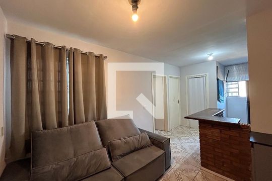 Sala de apartamento à venda com 2 quartos, 55m² em Canudos, Novo Hamburgo