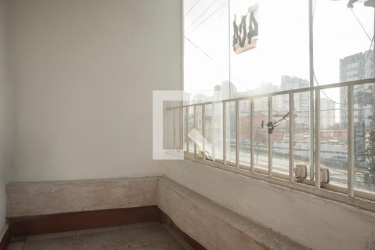 Varanda da Sala de apartamento para alugar com 1 quarto, 100m² em Mirandópolis, São Paulo